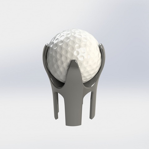 golf ball pick-up gadget 3D print model - Mito3D
