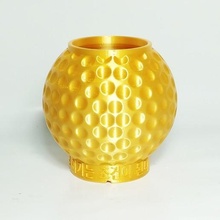golf ball planter mini pot 3d print model - Mito3D