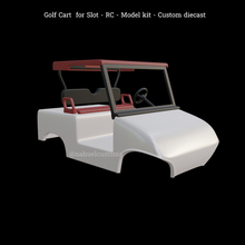 golf cart slot - rc model kit custom diecast 3d print model - Mito3D
