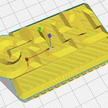 golf mk2 gti gril emblème architecture vw vwgolf vwmk2 jetta 3d print model - Mito3D