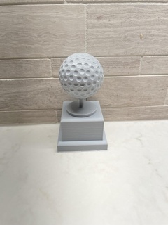 golf trophy coin holder storage box container office work sports toy 3d print model - Mito3D