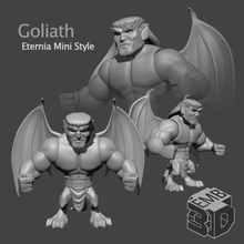 goliath eternia mini's style 80s action figure barbaria dungeons and dragons fantasy figures greyskull he-man male masters of the universe miniature miniatures motu muscles toy vintage gargoyles 3d print model - Mito3D