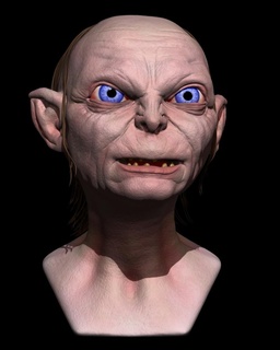 Gollum sm agol sda 3d print model - Mito3D