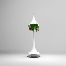 golly pod 1 architettura fioriere perbacco decori tavolo arte artefatti interni pentola vaso 3d print model - Mito3D