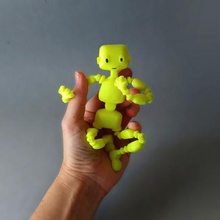 gomeco flessibile bambola gioco elastico di stampa robot 3d print model - Mito3D