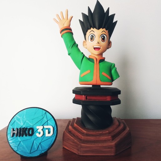 gon freecss - hunter x 3d fanart art gonfreecss el anime la manga hunterxhunter esculpir 3dprint busto estatua torso carácter de dibujos animados japón otaku zbrush muñeca colección figura estatuilla exclusivo hiko3d juguete toyart coleccionables shonen killua meruem kurapika komugi leorio 3D print model - Mito3D