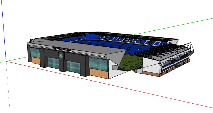 goodison parco stadio uso 2023 calcio nfl nba mlb nhl Inghilterra everton 3D print model - Mito3D