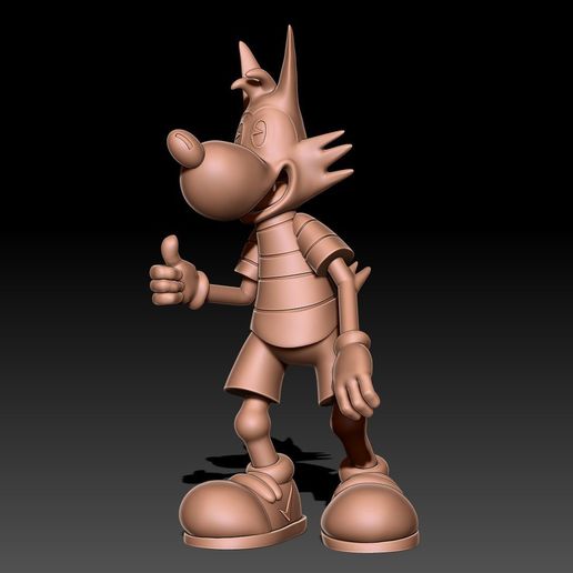 mentecato disney Mickey Mouse Pato Donald corazones reino amor gracioso Minnie kh tonto disneyland memes 3D print model - Mito3D