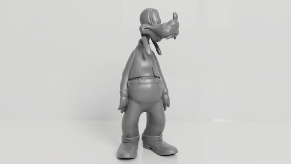 pateta Disney mickey criança jovem desenho animado Diversão Donald miniaturas rato minnie valsa desenhos animados Disneylândia 3d imprimível estátua 3d print model - Mito3D