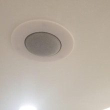 google home mini ceiling mount thicker rings decor 3d print model - Mito3D