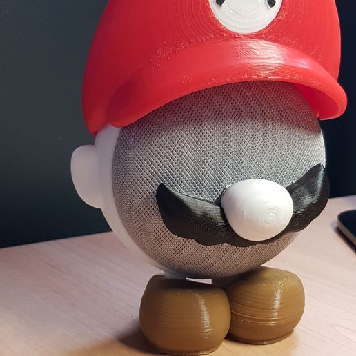 google mario 3D print model - Mito3D