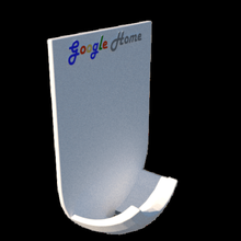 Google mini duvar binmek destek ev yuva 3d print model - Mito3D