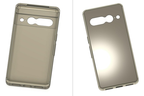 google pixel 7 pro case smartcase cover housing phone smartphone tpu flexible 3d print model - Mito3D