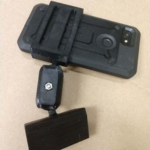 google pixel xl2 trident case phone holder 25 mm ball & knuckle gadget mobile 3d print model - Mito3D