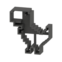 google t-rex cookie cutter 3d print model - Mito3D