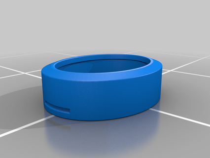 googles tai digimon oval design props 3d print model - Mito3D