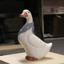 goose bandana art scans replicas sculpture originals kitsch bird 123d catch 3d print model - Mito3D