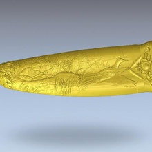 ganso espada del modelo 3d arte 3d print model - Mito3D
