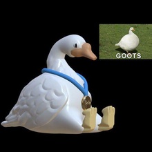 goots arte brinquedo Ganso meme 3d print model - Mito3D