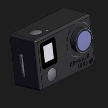 gopro gadget 3d print model - Mito3D