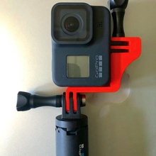 gopro8hero flipmount strumento goprohero gopro il monte instagram la fotocamera selfie stick 3d print model - Mito3D