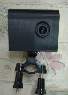 Go Pro 3 + 4 snap pluie bouclier v11 caméra vidéo gadget 3d print model - Mito3D