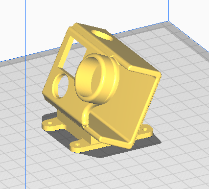 gopro 4 zangão monte eachine 3D print model - Mito3D