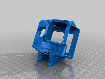 gopro 7 cranio steele 5 telaio apice clone gioco banggood montare impulserc r c_vehicles 3d print model - Mito3D
