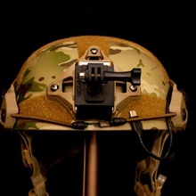 gopro airsoft helmet mount tool flux tight fit cool design tactical 3d print model - Mito3D