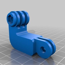 gopro angle adapter gadget mount camera 3d print model - Mito3D