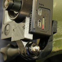 yüksek omurga mountadapter gadget kamera 3d print model - Mito3D