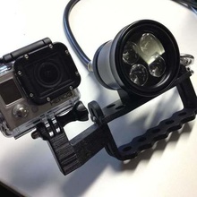 fotoğraf ve video kamera goodman torch montaj kolu çeşitli spor açık havada scuba dalış 3d print model - Mito3D