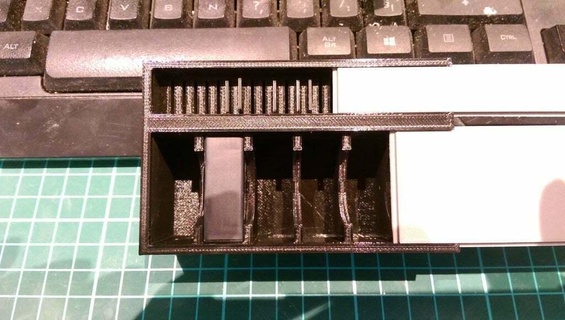 gopro tarjetas pilas caja personalizador microsd deporte aire libre 3d print model - Mito3D