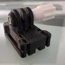 gopro compatible loop attachment support fastening 3d print model - Mito3D