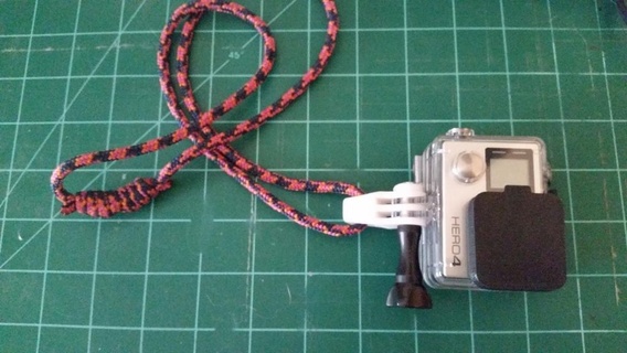 Go Pro corde monter Collier poignet chose 3d print model - Mito3D
