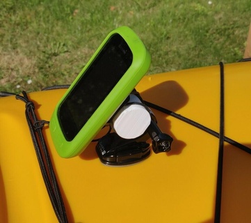 gopro Garmin montare kayak sport all'aperto 3d print model - Mito3D