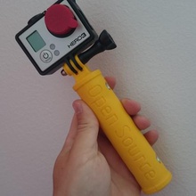 gopro hand grip gadget gopole camera holder photography hero handgrip 3d print model - Mito3D