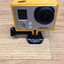gopro hero3 light frame scaled gadget mouserunner case camera 3d print model - Mito3D