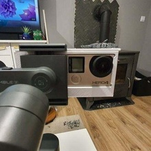 gopro eroe 4 adattatore feiyutech vimble 2 gimbal telecamera 3d print model - Mito3D