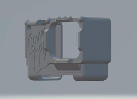 gopro hero 5 6 7 boot case fpv 3d print model - Mito3D
