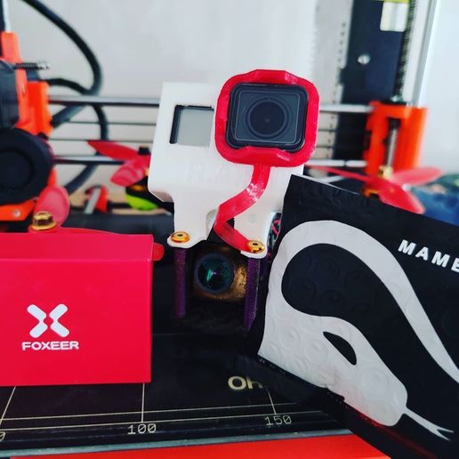 2 Yüksek kahraman 5 mount Mars çeşitli rotor dört qwad drone marslı martian2 hero5 goprohero5 yüksek 3D print model - Mito3D