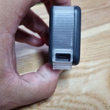 gopro eroe 8 USB copertina guaina gadget pro 3d print model - Mito3D