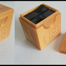 gopro héroe 8 batería caja cámara 3d print model - Mito3D