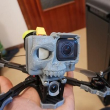 Go Pro héros 8 crâne cadre sale fpv drone cinématique 3d print model - Mito3D