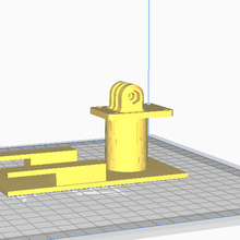 gopro héroe 9 soporte vaso plato herramienta adjunto archivo 3d print model - Mito3D