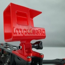 Go Pro héros sommet impluserc gadget drone fpv tpu protections monter antenne 3d print model - Mito3D