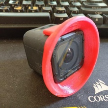 gopro héroe sesión snap on lente protector artilugio Pro accesorios gorra cámara 3d print model - Mito3D