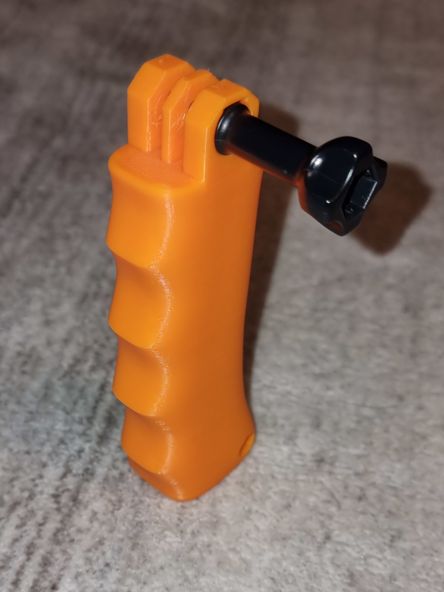gopro holder bracket 3D print model - Mito3D