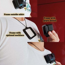 gopro magnético monte açao cam gadget 10 Câmera staffa 3d print model - Mito3D