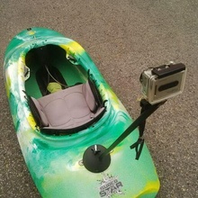 gopro mast kayaks kayaking kayak action cam 3d print model - Mito3D